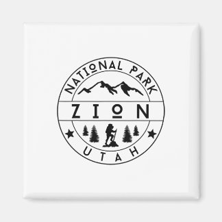 Aimant Zion National Park Utah Hiker Nature Hiking Outdoo