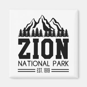 Aimant Zion National Park Utah USA Outdoor Randonnée