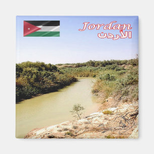 Aimant zJO011 JORDAN RIVER, Asie, Frigo