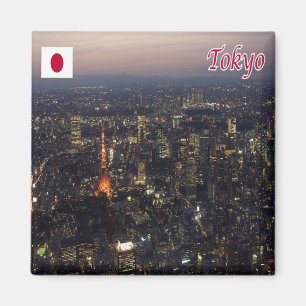 Aimant zJP008 TOKYO, Japon, Asie, Frigo