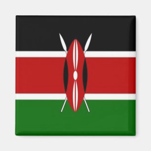 Aimant zKE001 KENYA DRAPEAU, Afrique, réfrigérateur