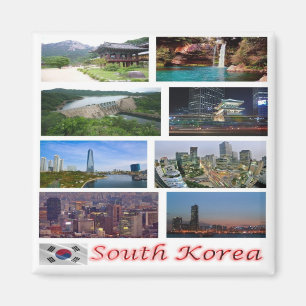 Aimant zKR004 SOUTH KOREA, Asia, Fridge