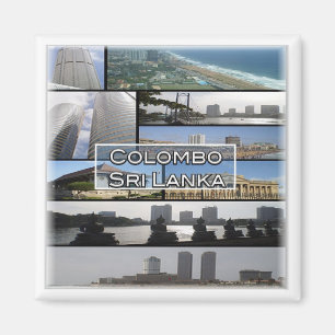 Aimant zLK005 COLOMBO, Sri Lanka, Asie, Frigo