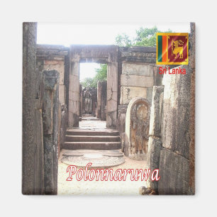 Aimant zLK020 TEMPLE Polonnaruwa, Sri Lanka, Asie, Frigo