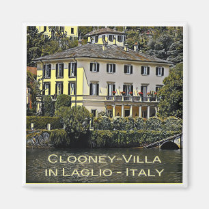 Aimant zLMD116 CLOONEY-VILLA Laglio Lake Côme, Réfrigérat