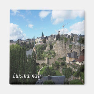 Aimant zLU005 LUXEMBOURG, Réfrigérateur