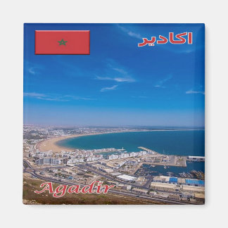 Aimant zMA026 AGADIR, Maroc, Afrique, Fridge