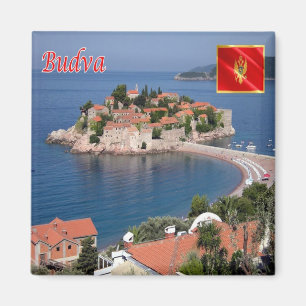 Aimant zME019 BUDVA SVETI STEFAN, Montenegro, Fridge
