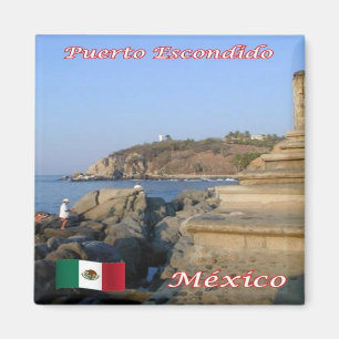 Aimant zMX011 MEXICO, Puerto Escondido, El Faro, Réfrigér