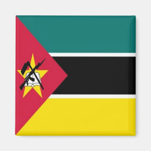 Aimant zMZ001 MOZAMBIQUE, DRAPEAU, Afrique, réfrigérateur