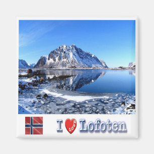 Aimant zNO139 HIVER dans les îles LOFOTEN, Norvège,