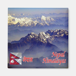 Aimant zNP013 chaîne de montagnes HIMALAYAS, Népal, Frigo