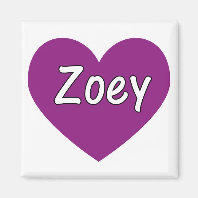 Aimant Zoey (Devant)