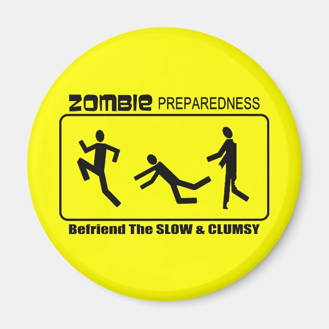 Aimant Zombie Préparation Befriend Lentement TOUTE COULEU (Devant)