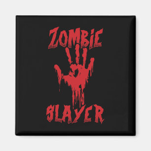 Aimant Zombie Slayer sanglant chasse main Zombies Hallowe