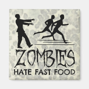 Aimant Zombies Hait Fast Food