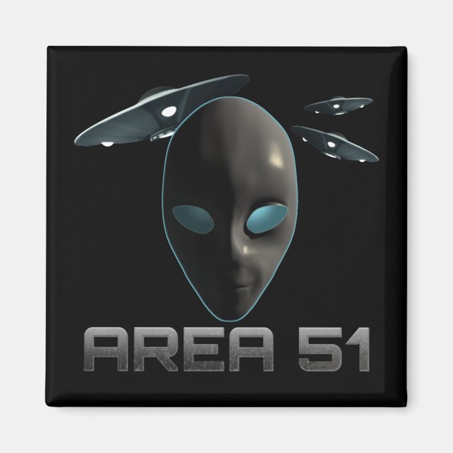 Aimant Zone 51 (Devant)