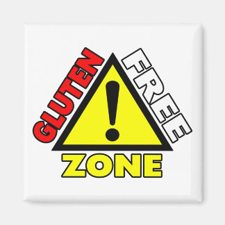 Aimant Zone sans gluten (maladie coeliaque - allergie au 