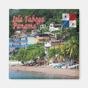 Aimant zPA007 PANAMA, île de Taboga, Amérique, Frigo