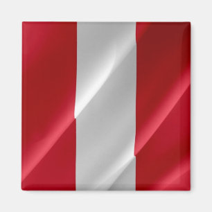Aimant zPE002 PÉROU, Drapeau péruvien, Amérique, Frigo