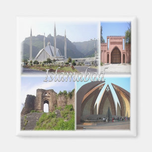 Aimant zPK013 mosaïque de ISLAMABAD, Pakistan, Asie, Frid