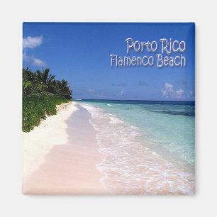 Aimant zPR004 PORTO RICO, île de Culebra, réfrigérateur