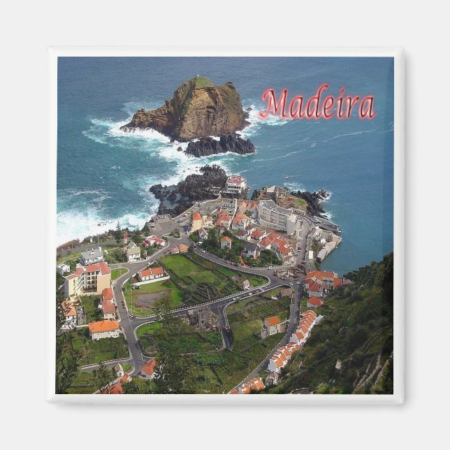 Aimant zPT013 MADEIRA Port Moniz, Portugal Europe, Fridge (Devant)