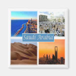Aimant zSA010 ARABIE SAOUDITE, Asie, réfrigérateur