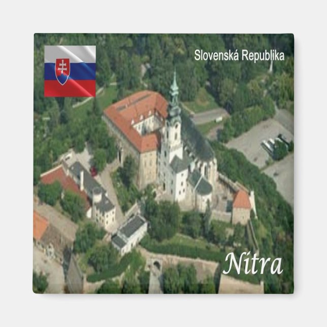 Aimant zSK010 CHÂTEAU NITRA, Slovaquie, Europe, Réfrigéra (Devant)