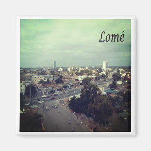 Aimant zTG005 LOME' Togo, Afrique, Réfrigérateur