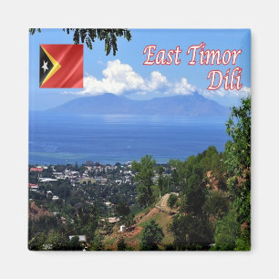 Aimant zTL006 DILI, Timor oriental, Asie, Fridge