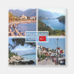 Aimant zTR003 MARMARIS, Turquie, Europe, Fridge