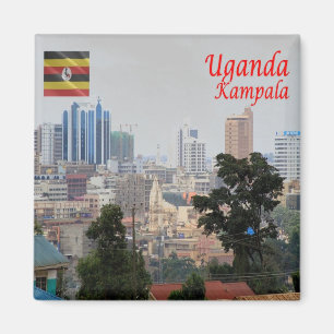 Aimant zUG006 KAMPALA, Centre-ville, Ouganda, Afrique, , 