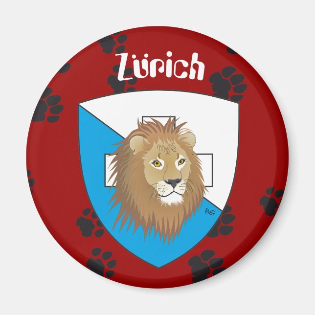 Aimant Zurich Suisse (Devant)