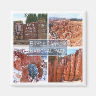 Aimant zUS042 BRYCE CANYON N.P. Utah, America, Fridge