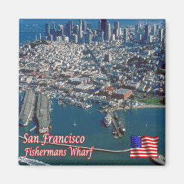 Aimant zUS075 SAN FRANCISCO, Fishermans Wharf, Frigo