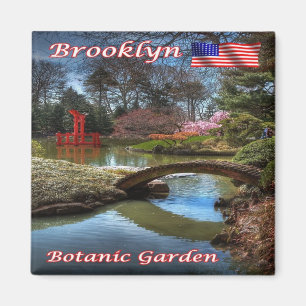 Aimant zUS114 BROOKLYN BOTANIC GARDEN, New York, Frigo