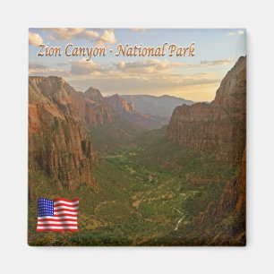 Aimant zUS117 ZION CANYON National Park, Utah, Fridge