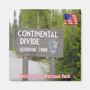 Aimant ZUS125 YELLOWSTONE N.P. Continental Divide, Réfrig