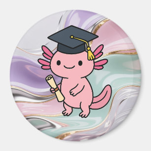 Aimants Mignons Axolotl – Décoration d'Animal Aqua