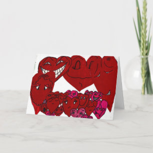 AIME-TOI VALENTINE CARTE CARDIAQUE