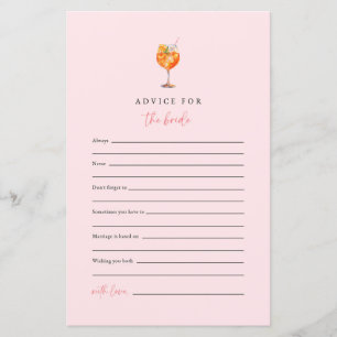 Aimer à First Spritz Conseils pour la carte de mar