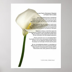 Aimer La Foi Patience Poster de prière
