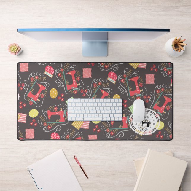 Aimer Machine à coudre Mat de bureau Brown (Bureau 1)