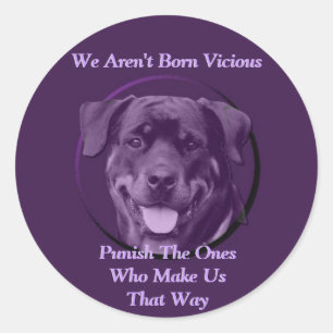 Aimer Rottweiler Secourir Animaux Stickers