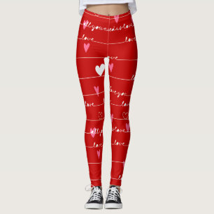 aimer rouge vous leggings