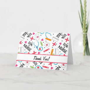 Aimer une infirmière Merci Médicale Art Blanc