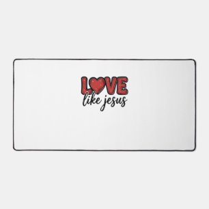 Aimez comme Jésus Modèle de T-shirt chrétien vinta
