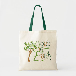 Aimez le sac fourre-tout réutilisable à la terre