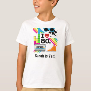 Aimez le T-shirt customisé par années 80